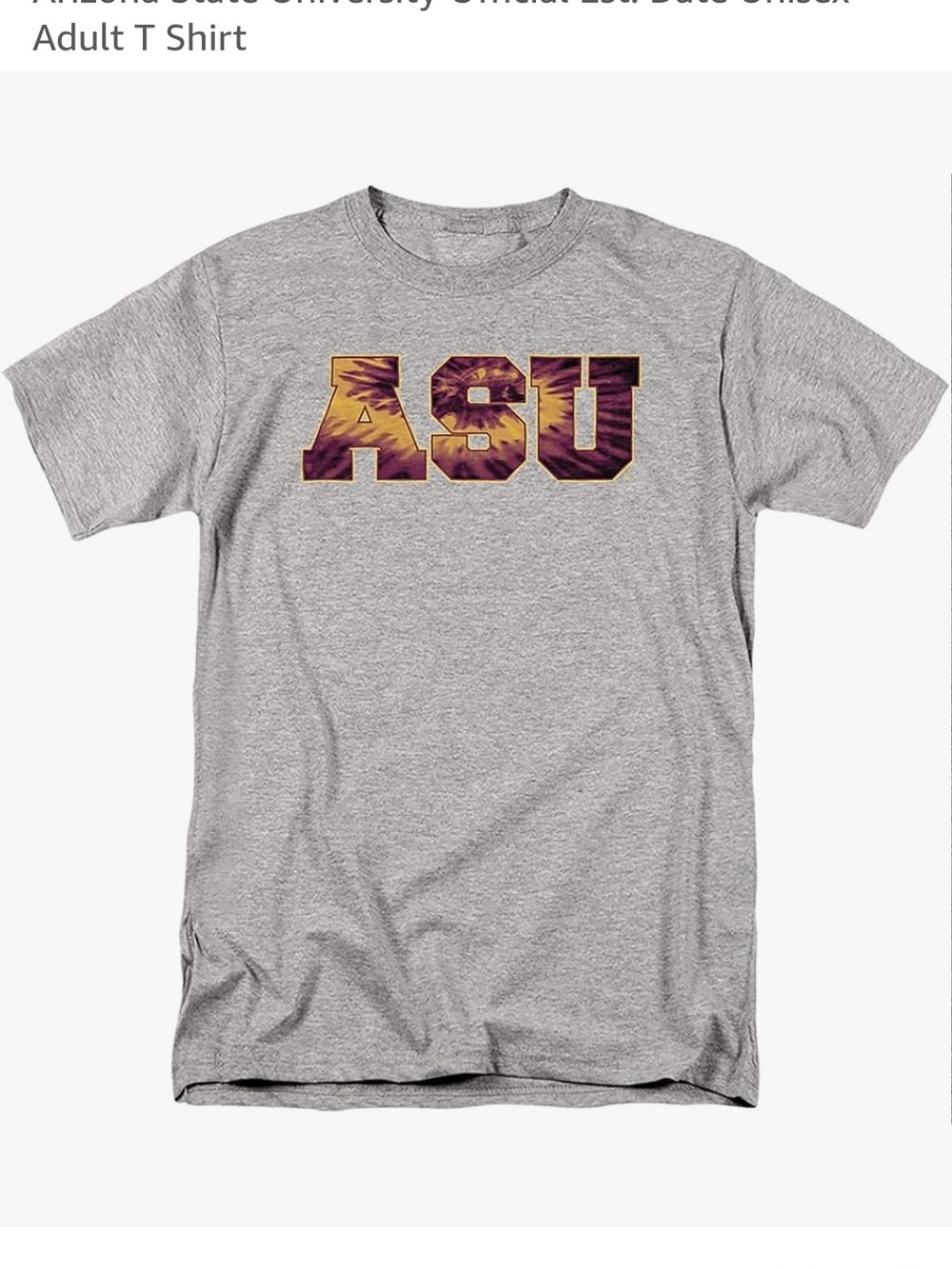ASU Gray Graphic T-Shirt